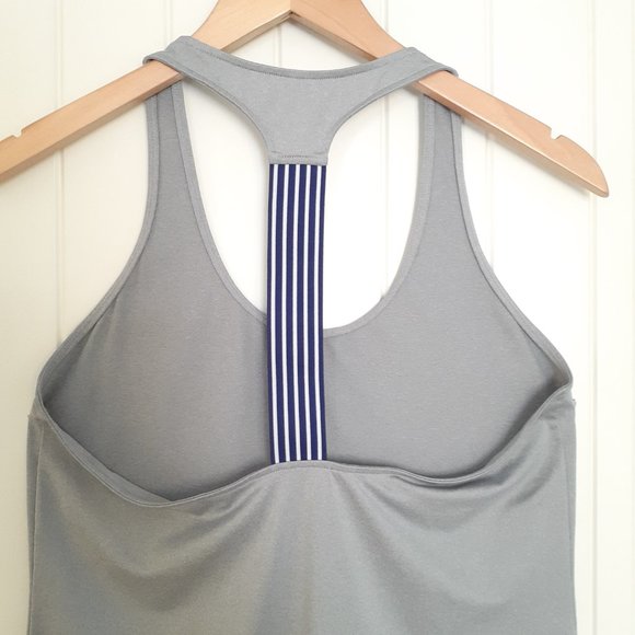 Lucy Tank Top with Toggle Hem Gray Size M - Picture 7 of 10